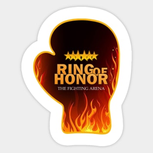 ring of honor Sticker